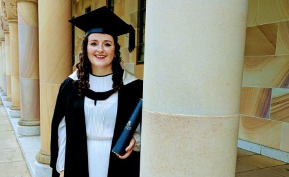 Emma Dorrel believes the social entrepreneurship program she undertook in Ecuador will assist her in gaining graduate employment. Emma Dorrel believes the social entrepreneurship program she undertook in Ecuador will assist her in gaining graduate employment.